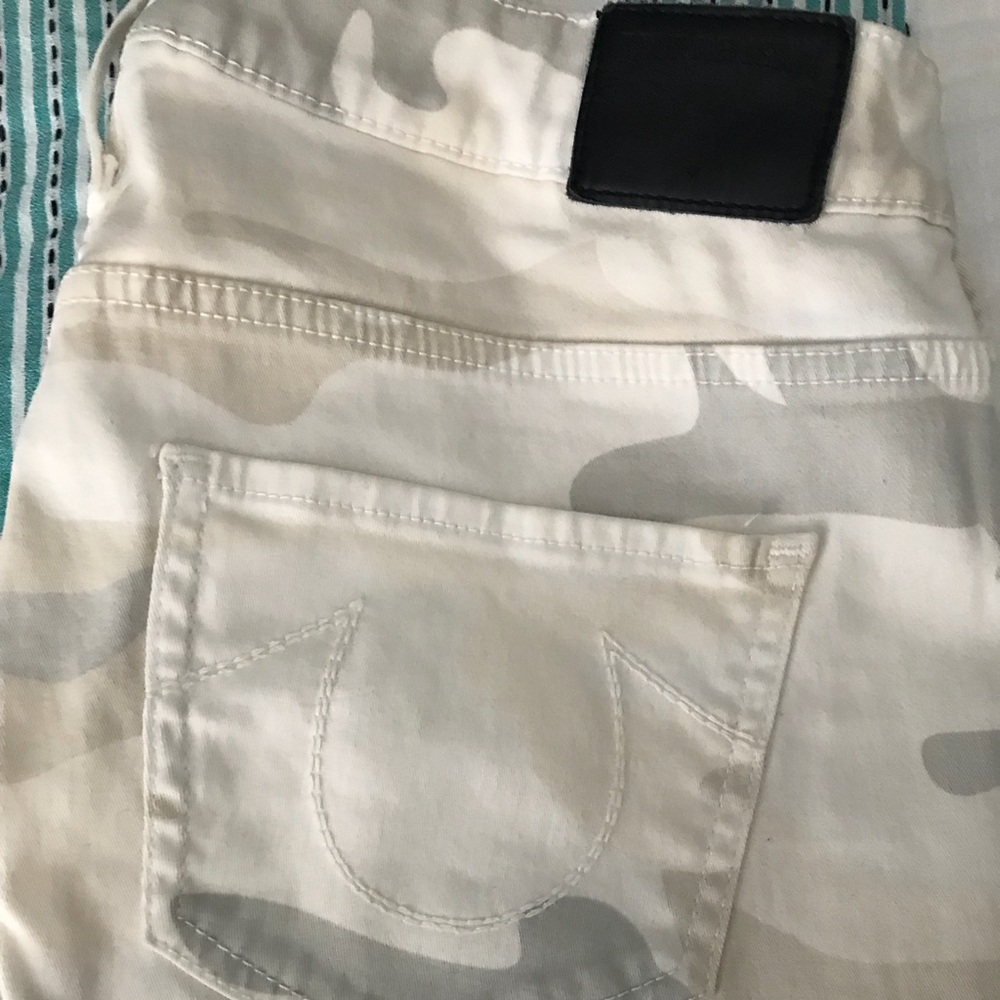 True Religion Sand Camo Skinnies